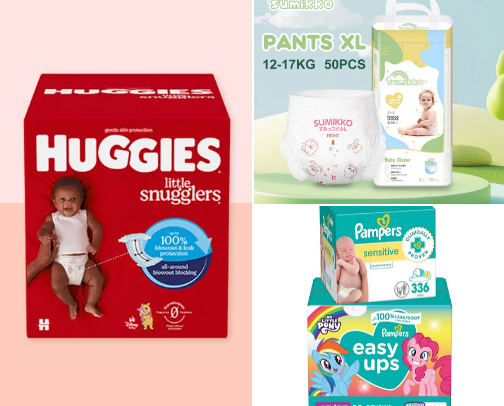 Best diapers for your little one cover photo collage