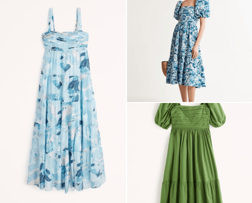 Abercrombie & Fitch -Dresses and Jumpsuits top picks for summer cover photo collage