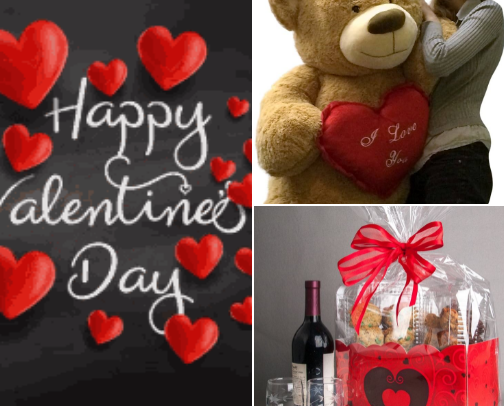 Valentine’s Day cover photo collage