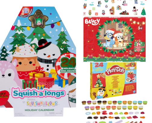 Advent Calendars For Kids cover photo collage