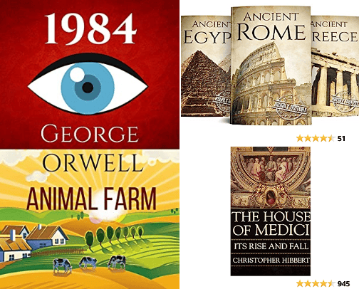 Books cover photo collage