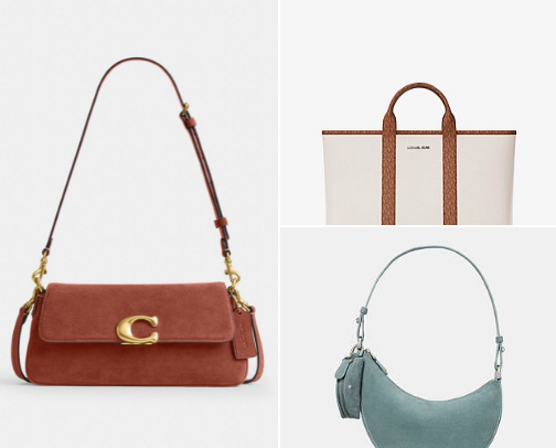 Stylish handbags cover photo collage