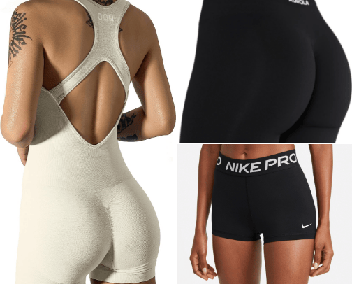 Gym Outfits cover photo collage