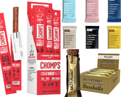 my go-to healthy snacks cover photo collage