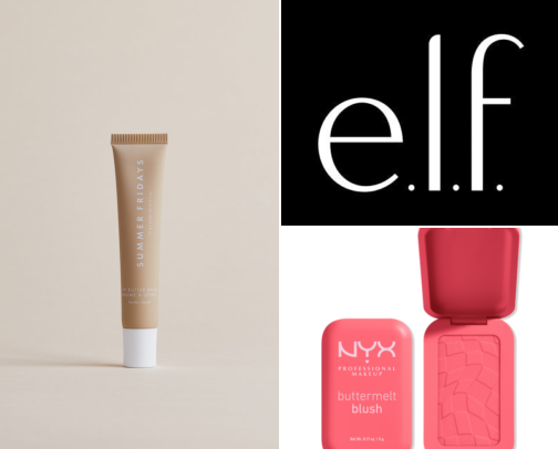 beauty must-haves cover photo collage