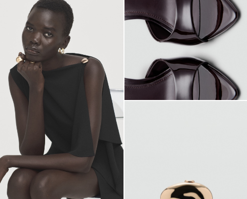 Dinner Date Vibes: Chic Outfits, Bags and Sparkle cover photo collage