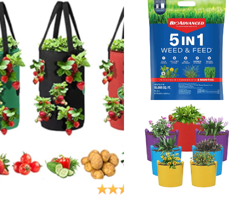 Spring Lawn & Garden gigets cover photo collage