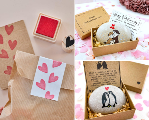 Valentine’s day gift cover photo collage