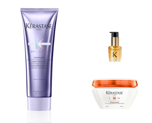 KÉRASTASE HAIRCARE – PRODUCT OVERVIEW cover photo collage
