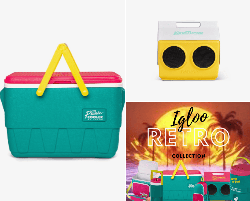 Retro Coolers cover photo collage