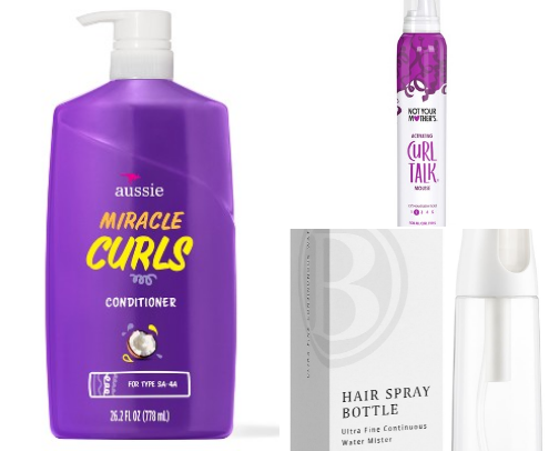 Hair Favorites as a Lazy Curly Girl cover photo collage