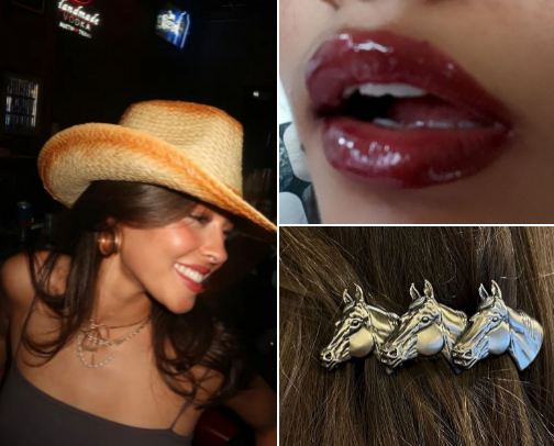 Cowgirl favorites for A trip out west cover photo collage