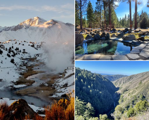 🌿 Wellness & Healing Getaways in California ✨🧘‍♀️ cover photo collage
