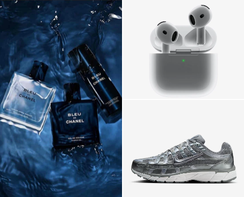 THE PERFECT GIFT GUIDE FOR MEN cover photo collage