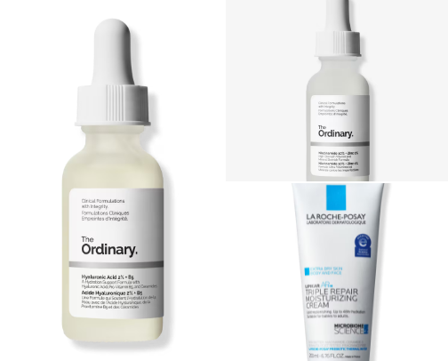 My Simple Mom Skin Care Routine cover photo collage