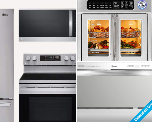 Home Appliance Deals & Steals cover photo collage