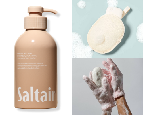 The Everything Shower: Head-to-Toe Routine cover photo collage