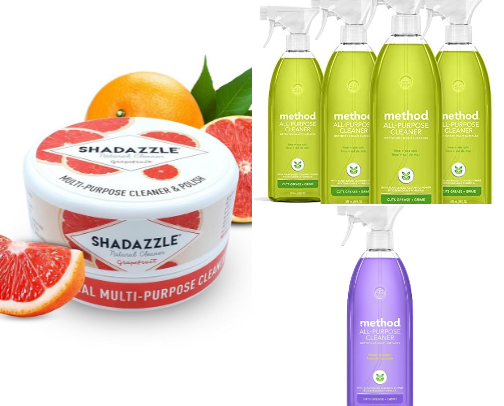 cleaning products and gadgets cover photo collage