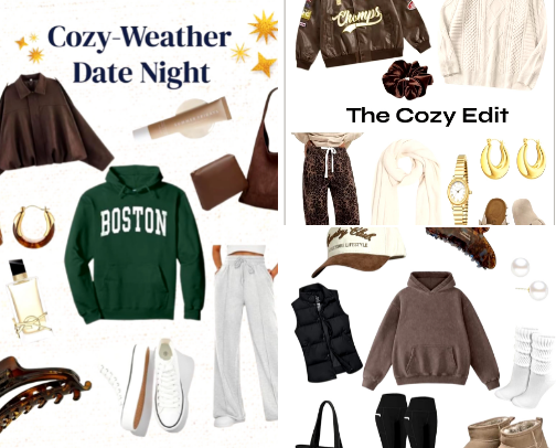 Winter OOTD - Full Outfits (Cozy Chic) cover photo collage