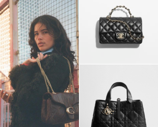 chic bags - look sophisticated and sexy!! cover photo collage