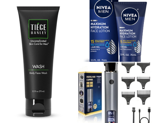 Men’s Grooming Essentials from WALMART cover photo collage