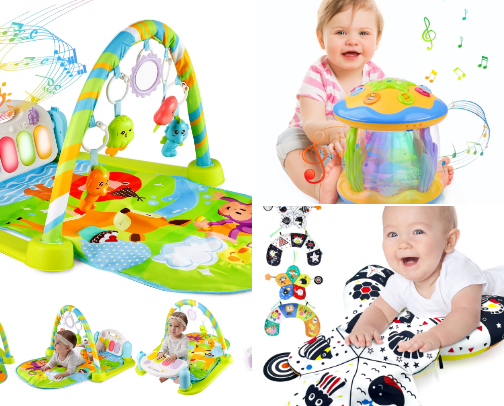 Infant and Toddler Toys From Walmart cover photo collage