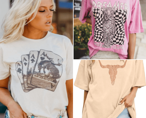 Graphic Tees cover photo collage