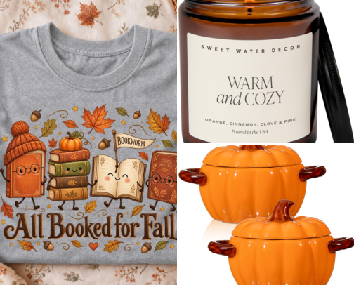 Cozy Fall Gifts & Autumn Finds cover photo collage