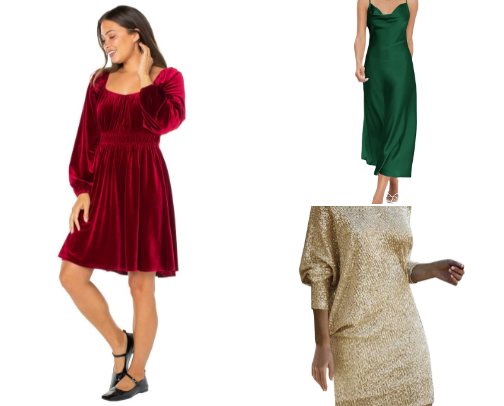 Holiday Outfits That Sparkle: Christmas Looks Everyone Loves cover photo collage