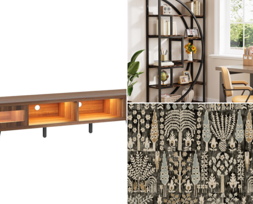 Interior Design, Chariees house cover photo collage