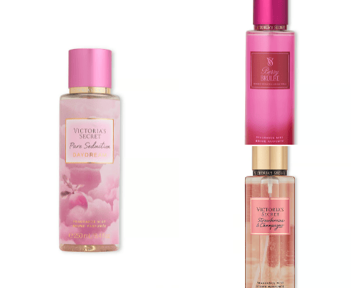 Victoria Secret Body Mist and lotion... cover photo collage