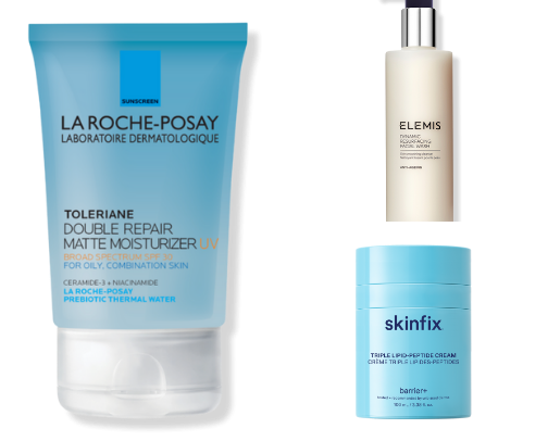 simple oily girl skincare routine! cover photo collage