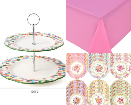 Book Club Tea Party 🫖🌸📚 cover photo collage