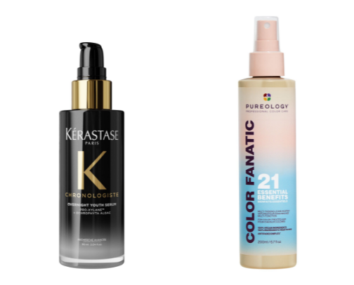 Hair care for color treated, fine hair with an oily scalp cover photo collage