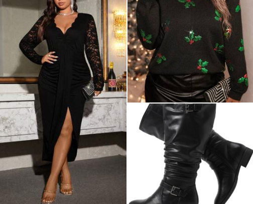 Shein Holiday Haul cover photo collage