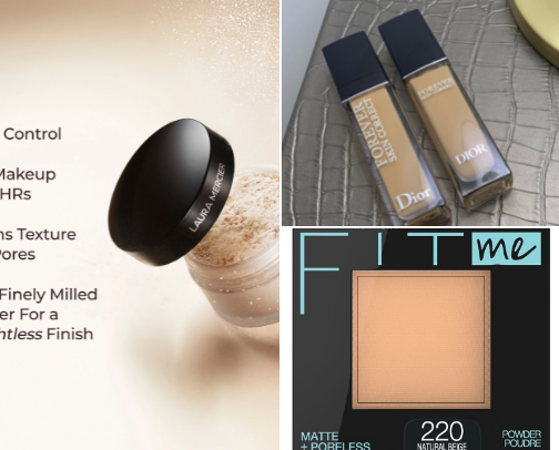 Favorite makeup products cover photo collage