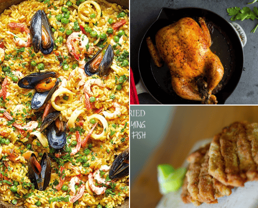 FOOD LOVERS cover photo collage