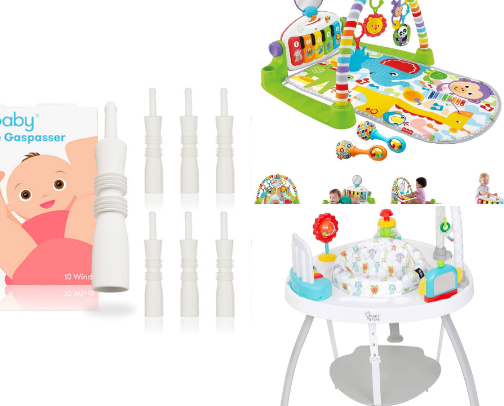 Baby registry must haves! cover photo collage