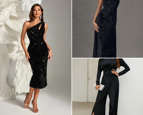All Glammed Up and Ready to Wow: Your Go-To Special Occasion Outfits! cover photo collage
