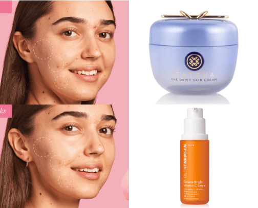 skin care🌸🫧 cover photo collage