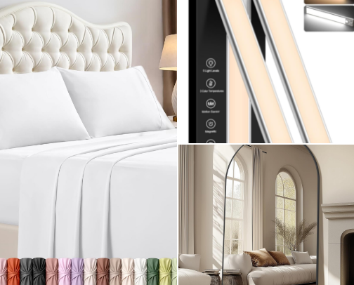 Home must-haves cover photo collage