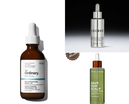 Hair care cover photo collage