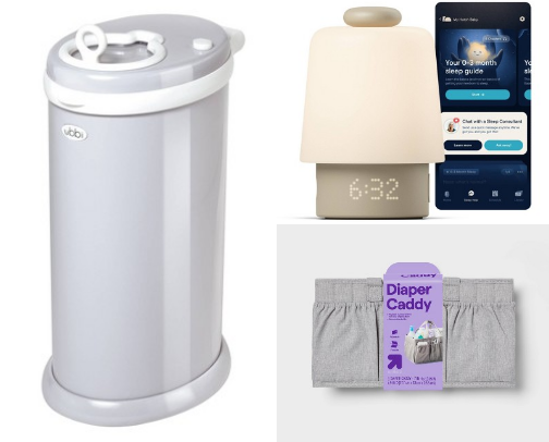 New Parent Essentials That Helped Me Through the First Year ⭐ cover photo collage