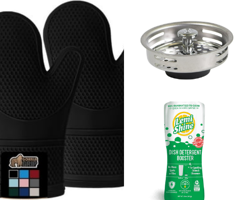 My must have kitchen essentials cover photo collage