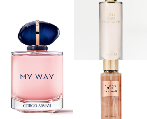 Signature scents cover photo collage