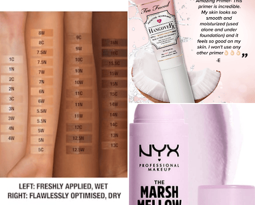 Beauty must haves! cover photo collage