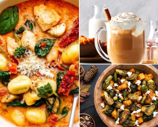 Fall Recipes Favorites for Teens & Parents 🍂 cover photo collage