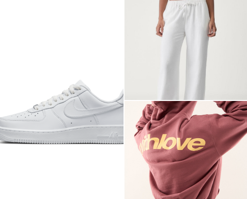 Clothes/shoes cover photo collage