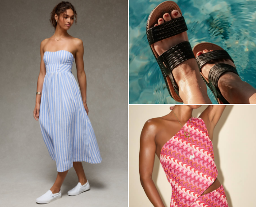 What I’m packing for a EURO SUMMER! 🩵🤍🧳 cover photo collage