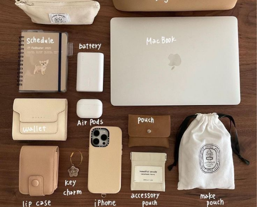 🎀 College Girl Emergency Kit cover photo collage